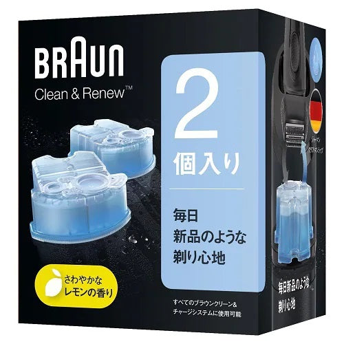 BRAUN 専用洗浄液カートリッジ（交換用）2個入×6箱 - メンズシェーバー