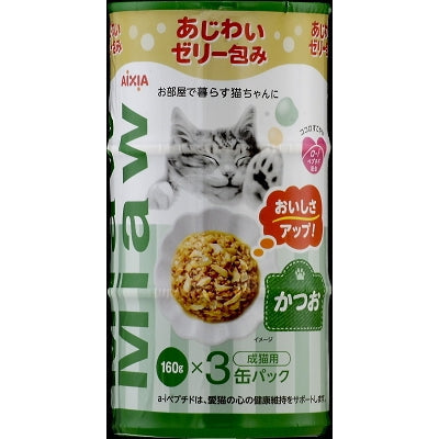 アイシア MiawMiaw3Pミャウミャウ 160g×3缶×36本 - 猫用品