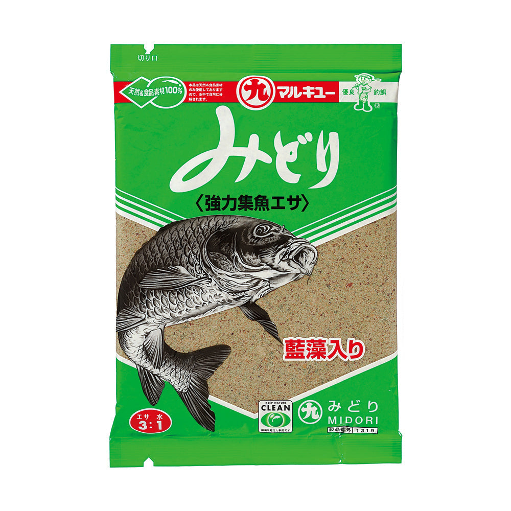 マルキュー 鯉釣り用 みどり 徳用800ｇ入 – トライアルネットストア