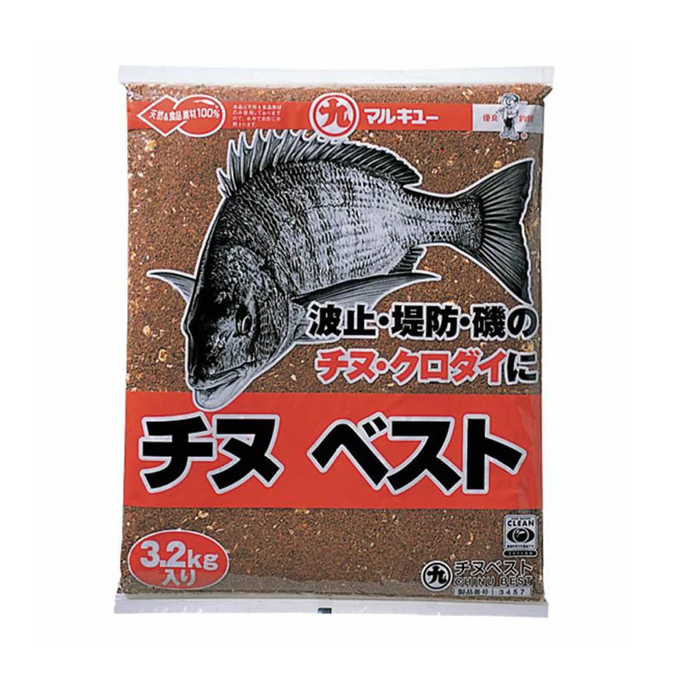 マルキュー チヌベスト 3.2Kg入 ウェットタイプ