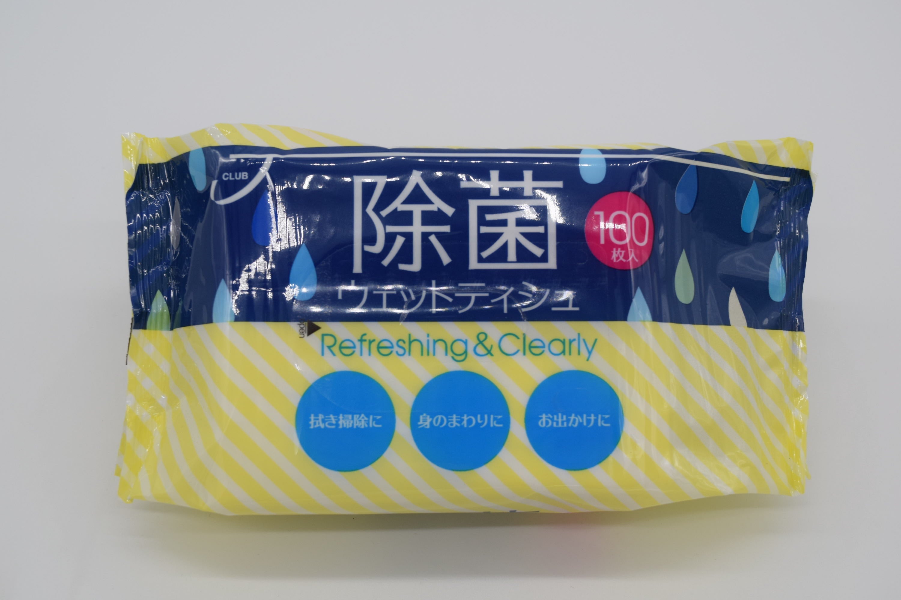 除菌ウェットティッシュ　１００枚入り