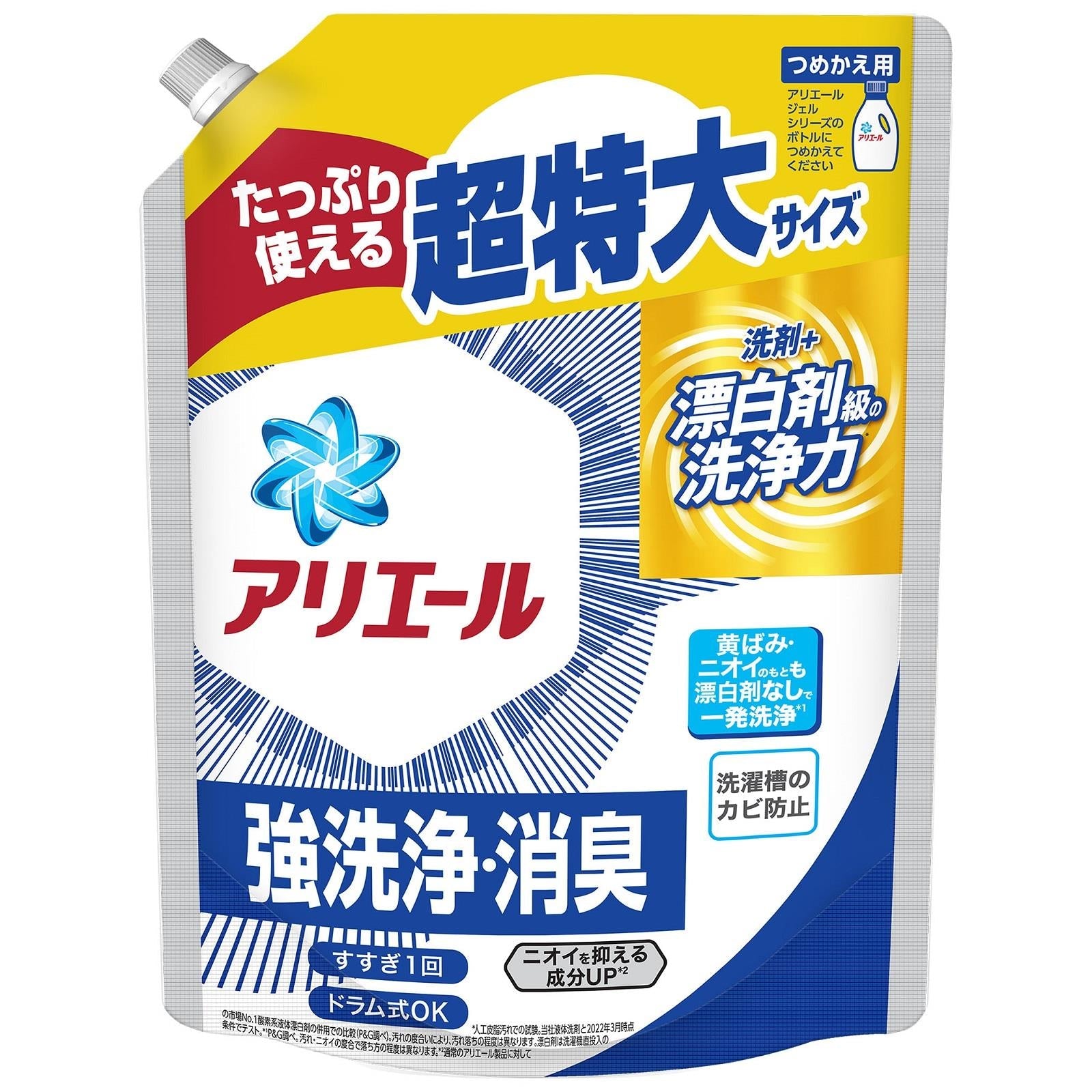 PG アリエール ジェル ダニよけプラス 洗濯用洗剤 超特大サイズ