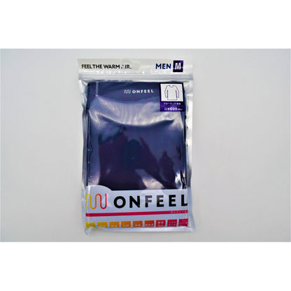 【数量限定】メンズ　ONFEEL　クルーネック長袖