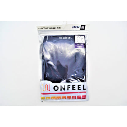 【数量限定】メンズ　ONFEEL　Vネック長袖