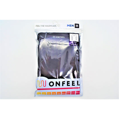 【数量限定】メンズ　ONFEEL　Vネック長袖