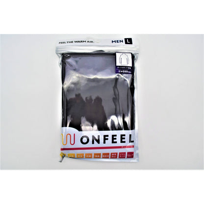 メンズ　ONFEEL　タートルネック長袖