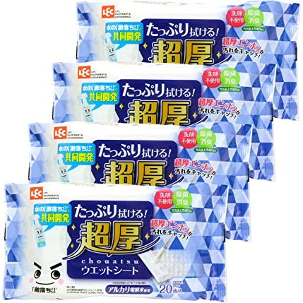 レック　水の激落ち超厚ウエット4P