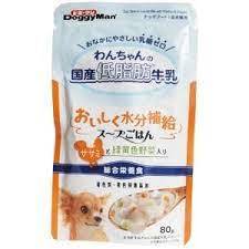 ドギーマンハヤシ　犬用　国産低脂肪牛乳ごはん　ササミ野菜